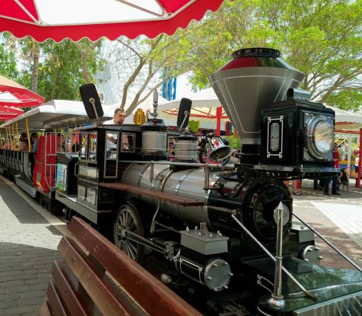 רכבת הפארק. לונה פארק תל אביב